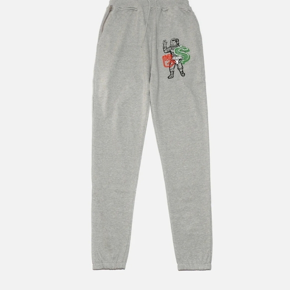 BILLIONAIRE BOYS CLUB MENS PANT BB CYCLE SWEATPANTS Size Large Gray - Picture 1 of 9